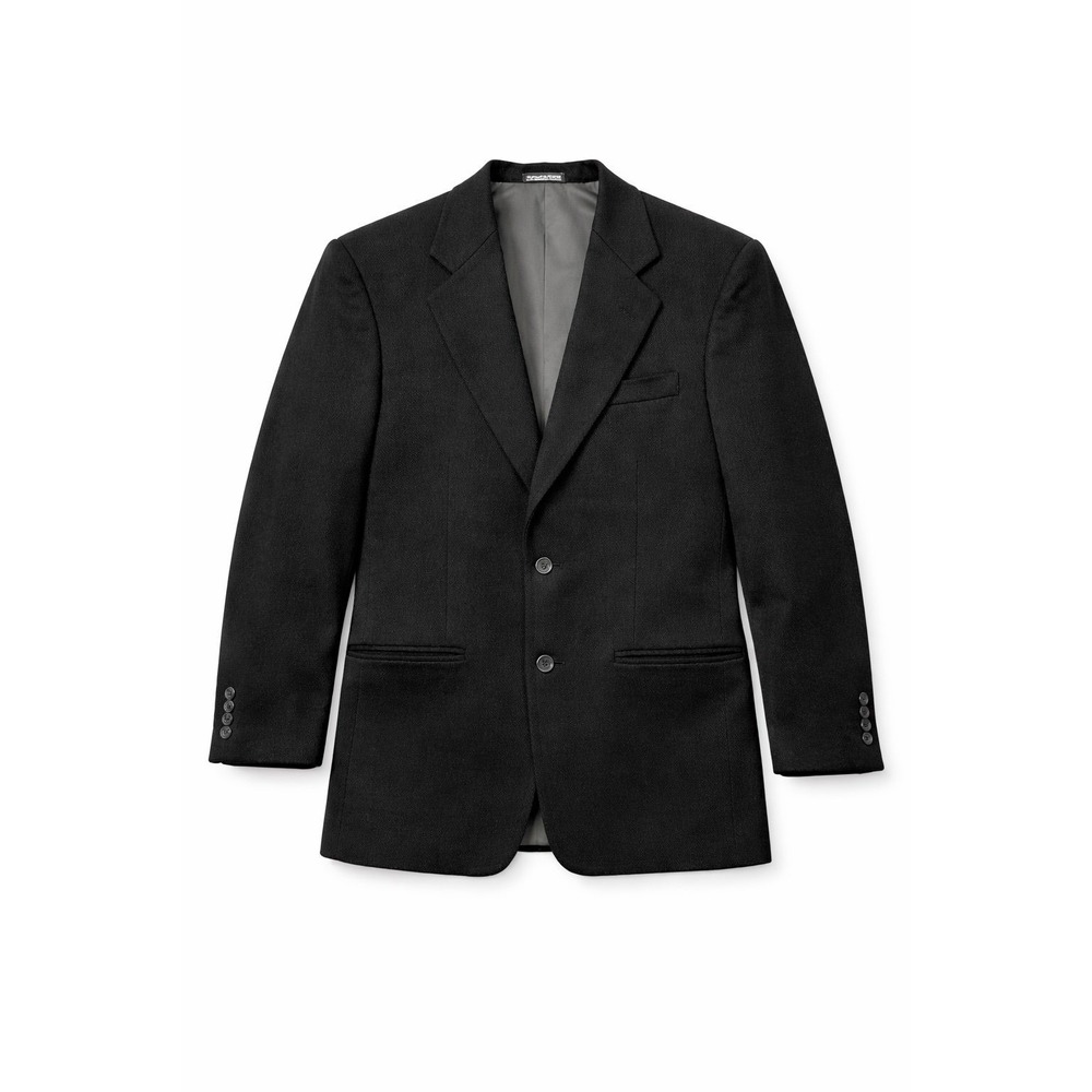 Alfani Men's Black‎ Blazer Sport Coat 38R Wool Cashmere Blend Excellent